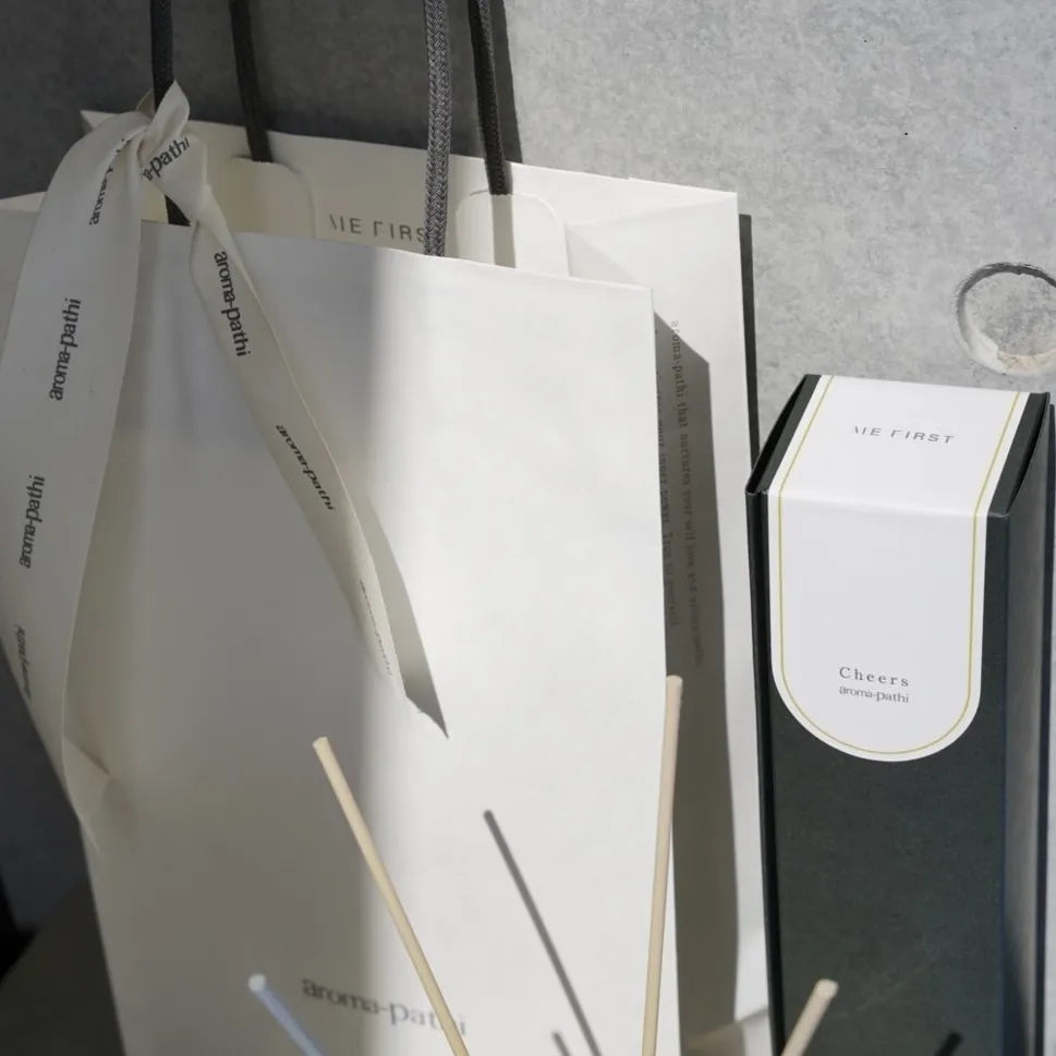 aroma-pathi オリジナルペーパーバッグ